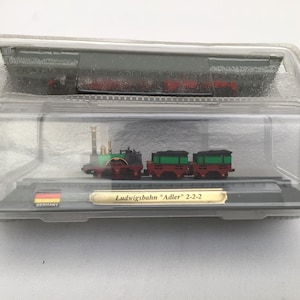 Miniature Germany Train Model  Ludwigsbahn Adler 2-2-2. 1:160