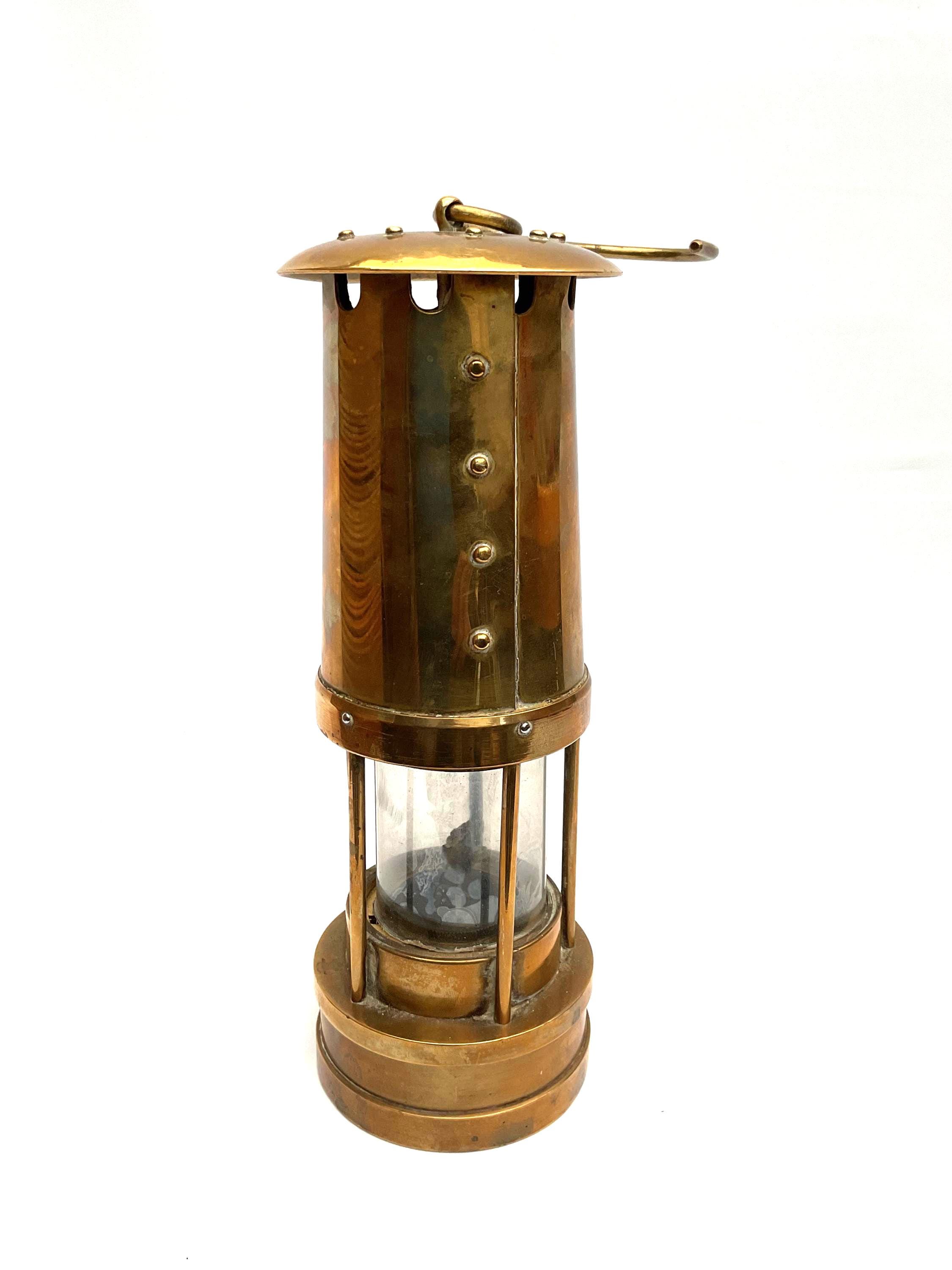 E.THOMAS&WILLIAMS プアンティーク Antique Vintage Miner's Oil Lamp, E Thomas & Williams Ltd No