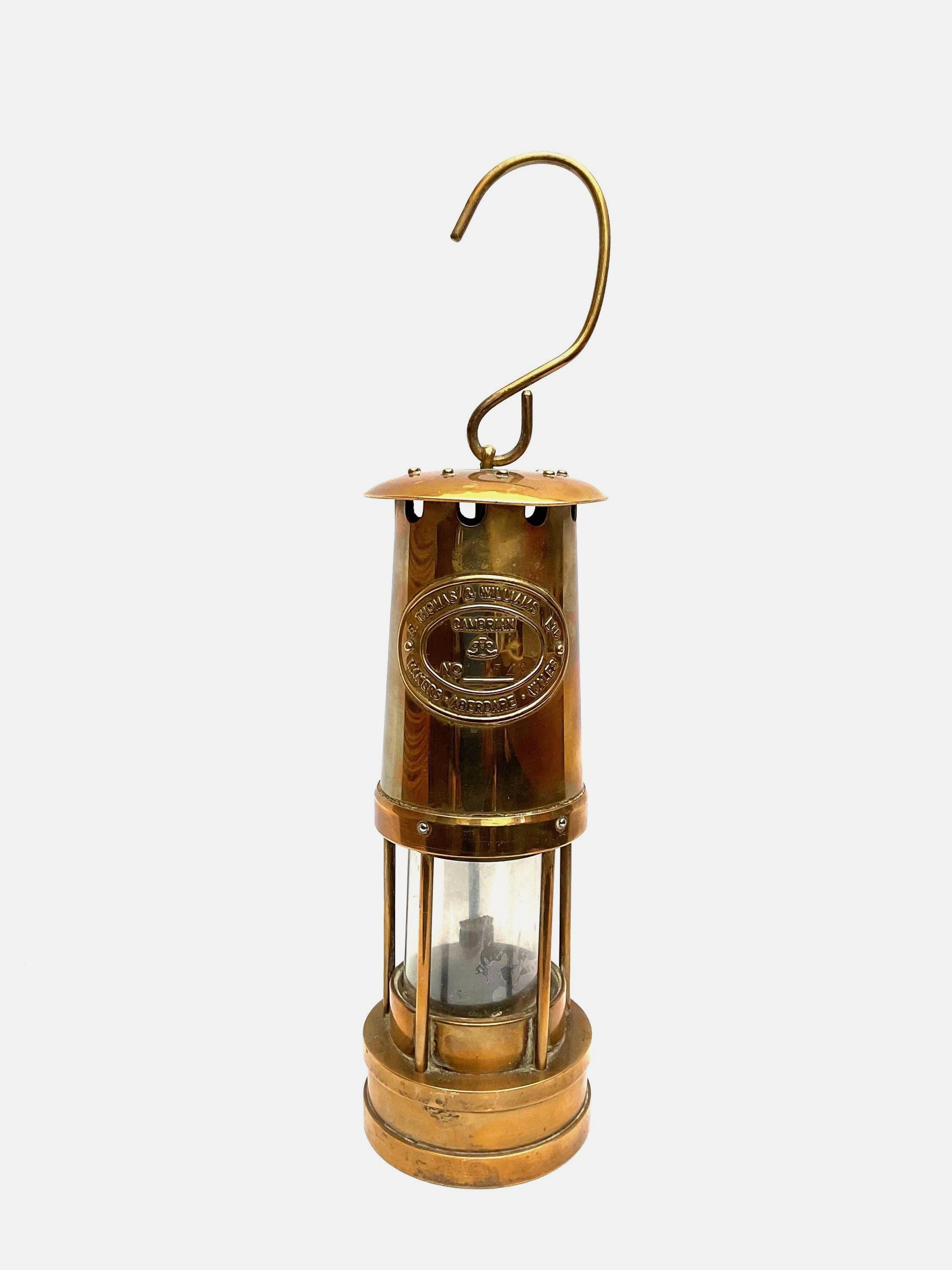 E Thomas and Williams Miners Lamp - Etsy