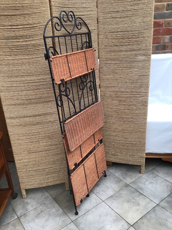 木製ラック・ウッドラック 612.Antique Iron Shelf Indonesia 木製ラック・ウッドラック 612.Antique Iron Shelf Indonesia