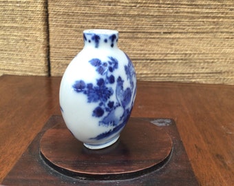 アンティーク中国製手描き嗅ぎタバコ瓶、底面に四字銘 - Etsy 日本