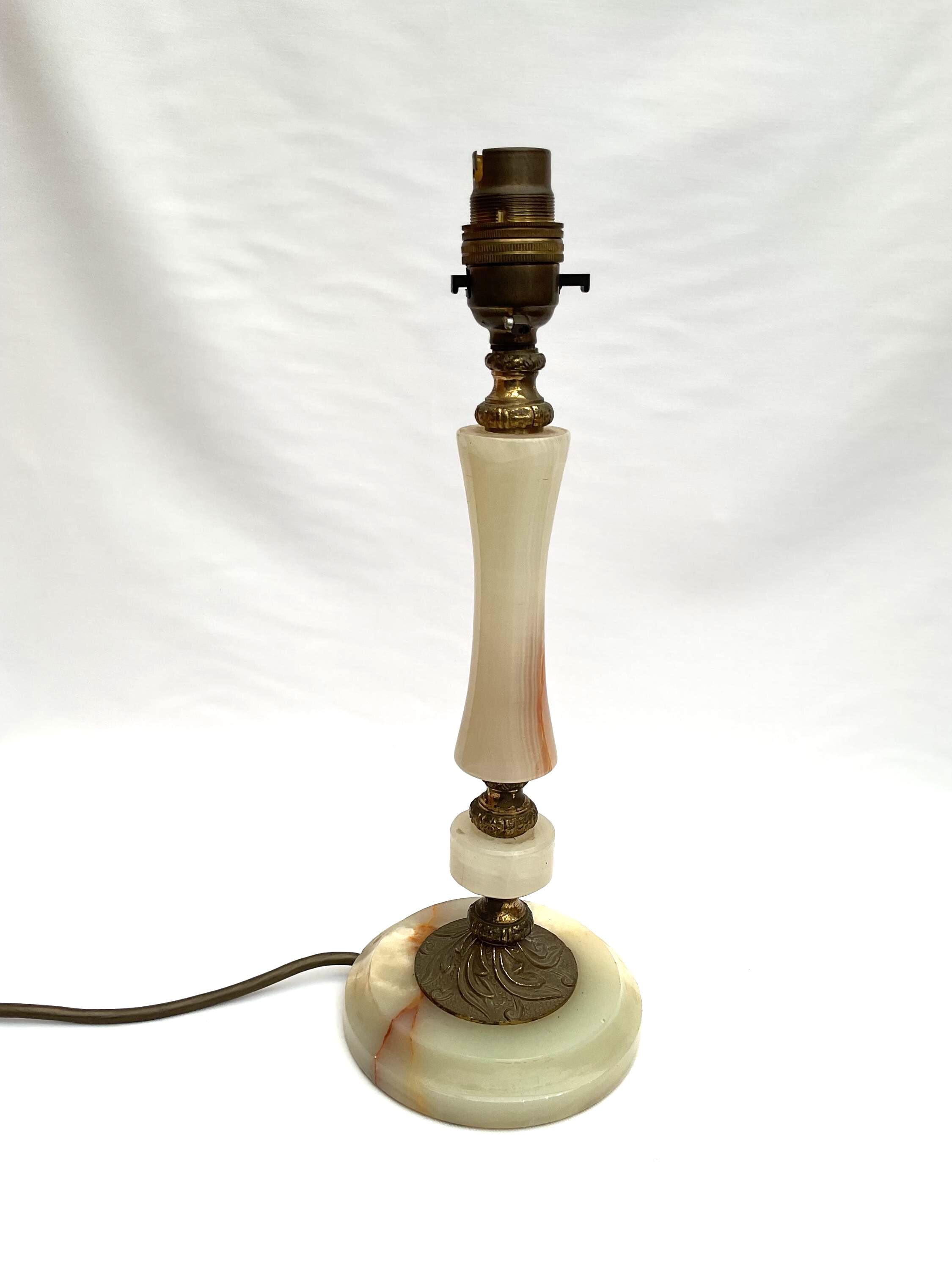 装飾的なオニキスランプスタンド 装飾的なオニキスランプスタンド