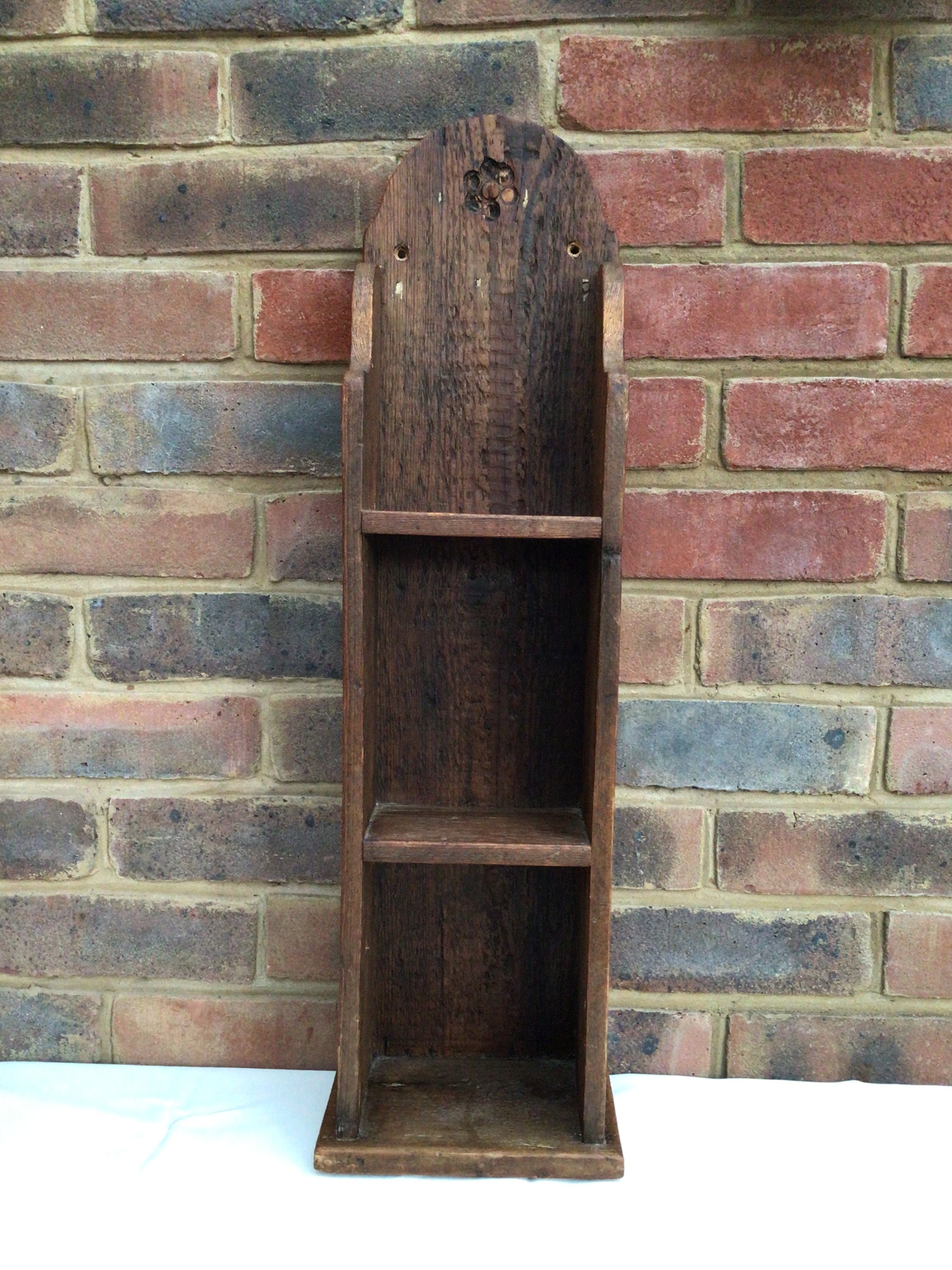17th Century Rustic Pine Wall Shelf Table Shelf Display Etsy