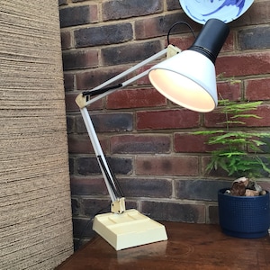 Vintage Solid Metal Table Lamp, Micromark Desk Lamp