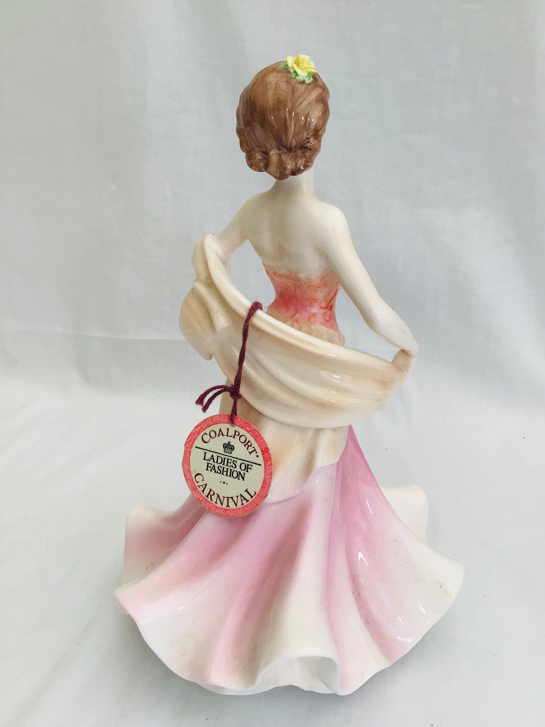 Coalport 陶器人形 Ladies of Fashion Coalport Figurine Ladies of Fashion Carnival. H. 21cm - Etsy