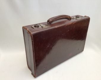 Early 20th Century Antique Leather Briefcase