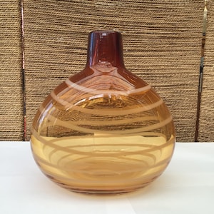 Midcentury Murano Art Glass Vase. H. 21cm
