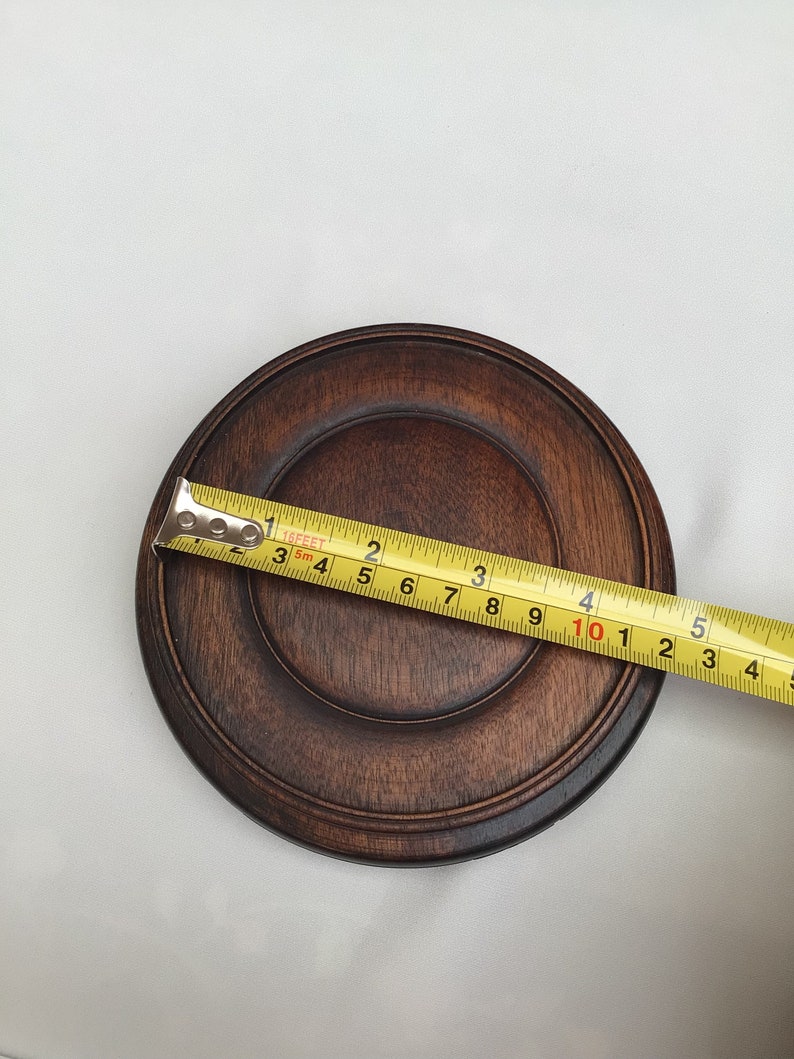 Antique Chinese Wood Base Stand Etsy