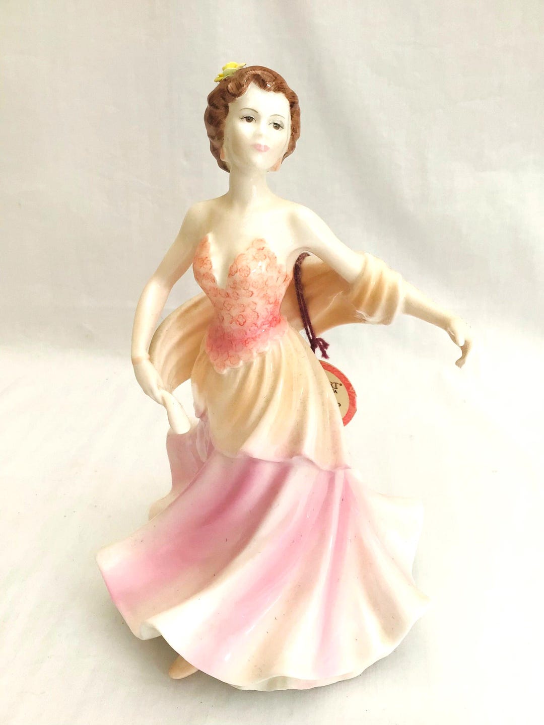 Coalport Figurine Ladies of Fashion Carnival. H. 21cm - Etsy