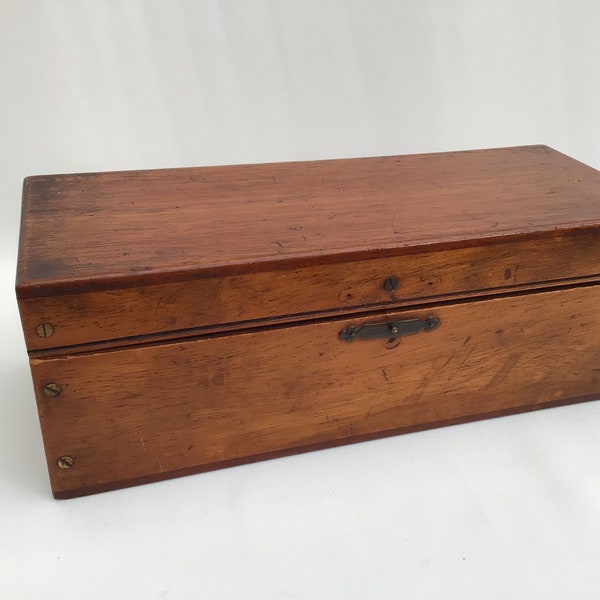 Antique Wood Box Etsy UK