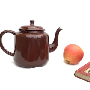Vintage Enamel Coffee Pot, Teapot, Kettle