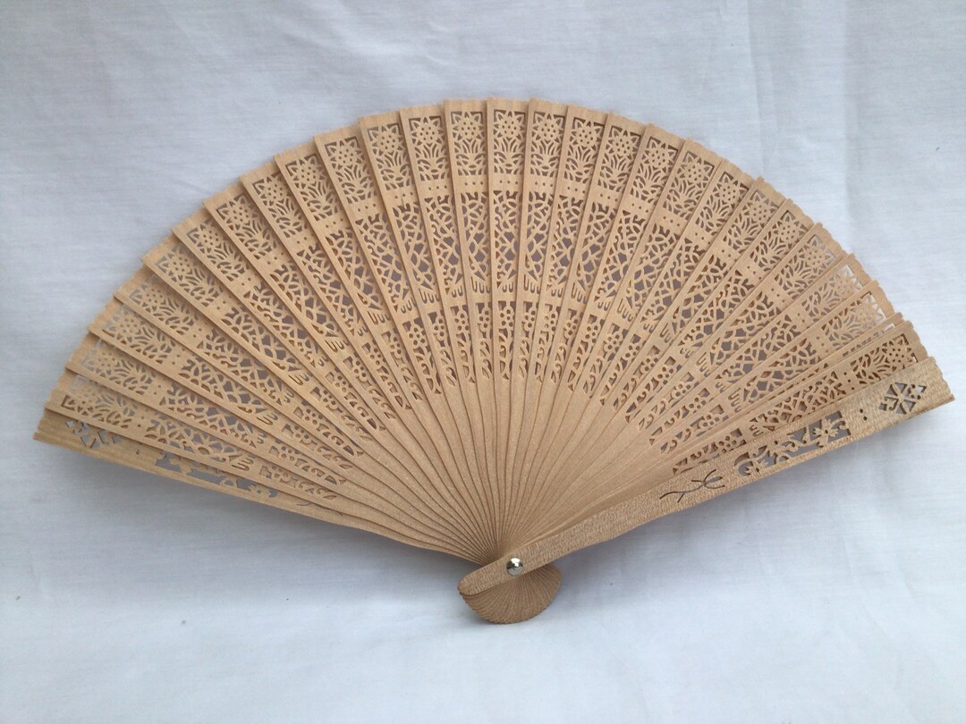 Oriental Foldable Hand Fan - Etsy