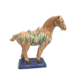 Chinese Ceramic Horse Ornament
