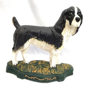 Larger Cast Iron Dog Doorstop.  3kg weight