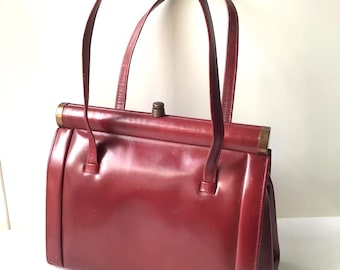 Bolso vintage de cuero Russell & Bromley Lederer
