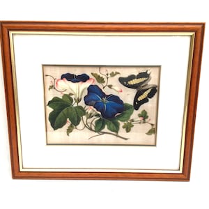 Pittura antica cinese su carta di riso, pittura su carta di midollo di Canton