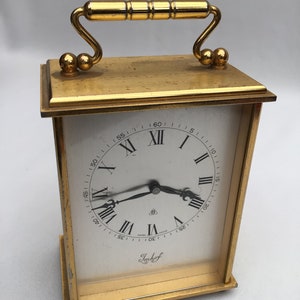 Vintage Swiss Imhof Carriage Clock. No working