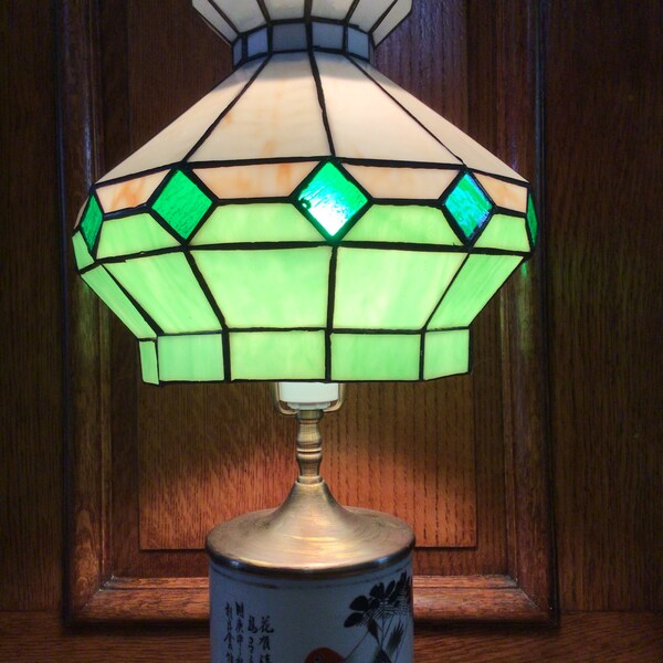 Stained Glass Lamp Shade Etsy UK