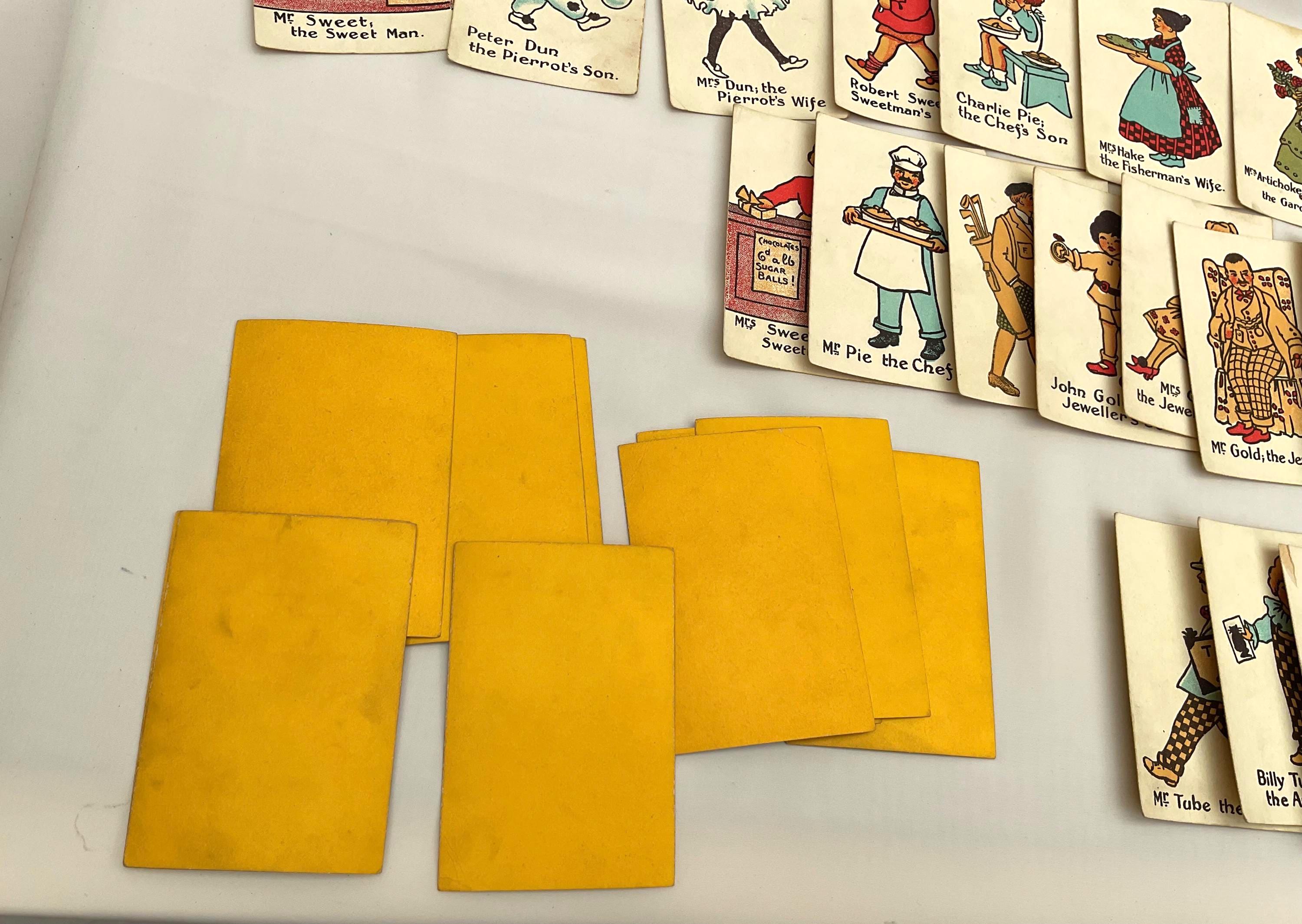 Antique Victorian Happy Families Card Game: 40 Cards - Etsy