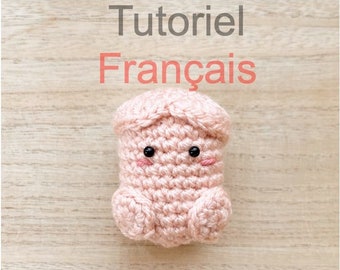 Lindo tutorial de pene a crochet