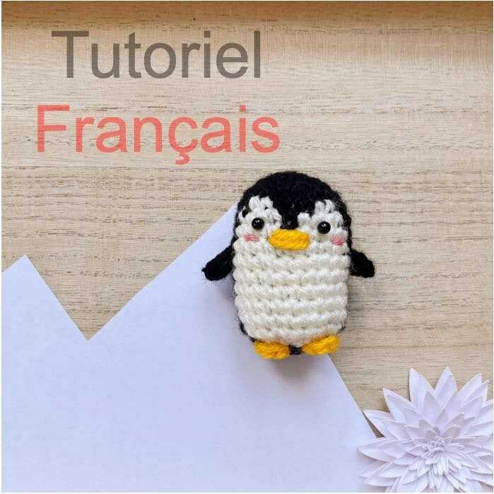 Français tutoriel crochet Pingouin Etsy France