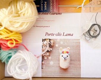 DIY BOX, Kit de crochet pour porte-clés Lama