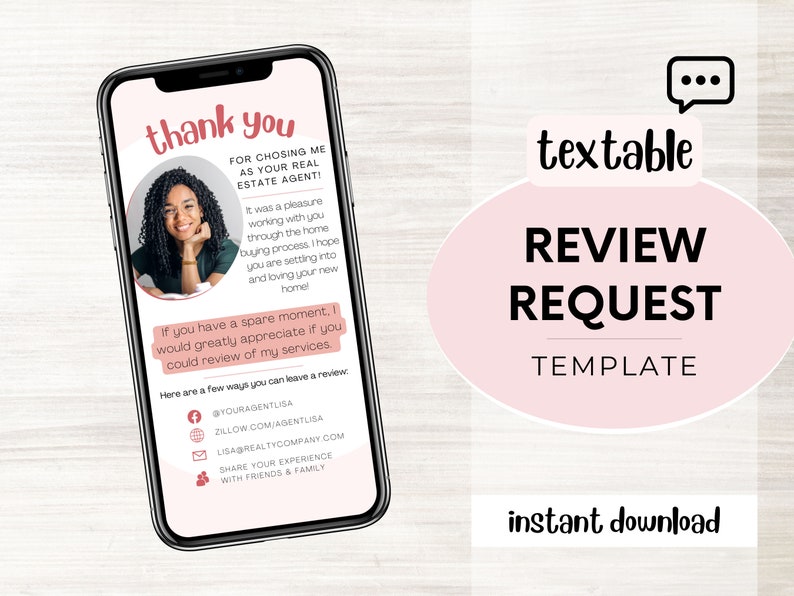 real-estate-agent-client-review-request-template-textable-etsy