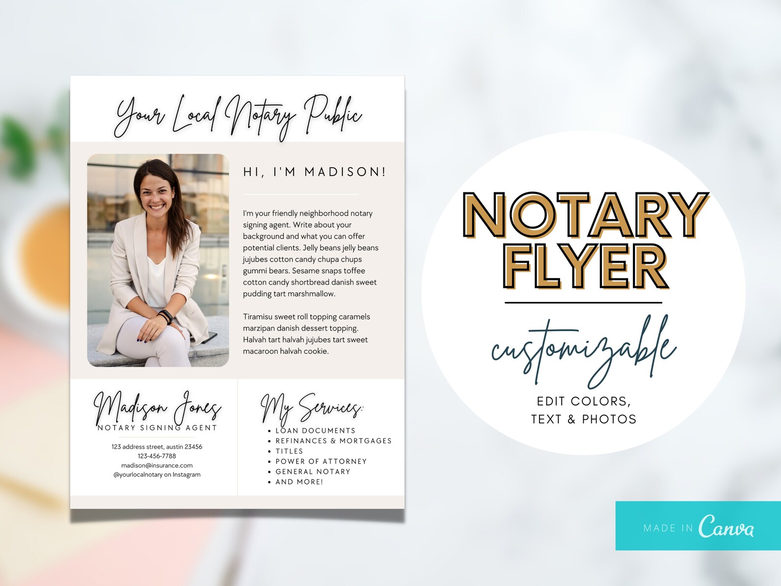 Free Notary Flyer Template