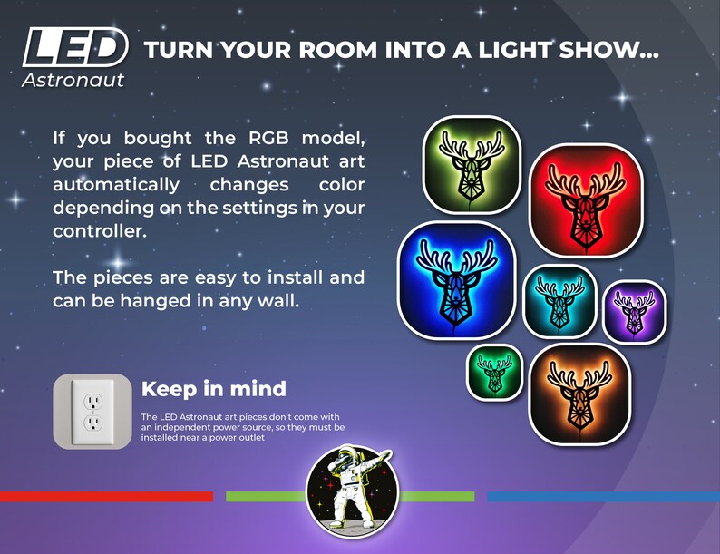 Spider Led Wall Decor Sign Superhero Wall Art Kids Room Etsy