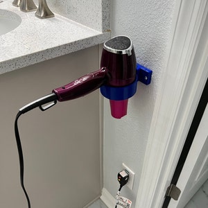 Hair Dryer Holder Stand for Dyson Supersonic Hairdryer Heavy Wood