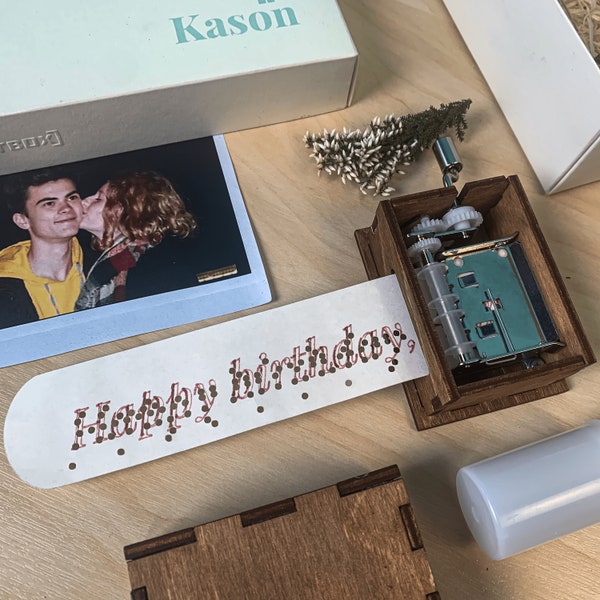 Custom Melody Music Box Etsy