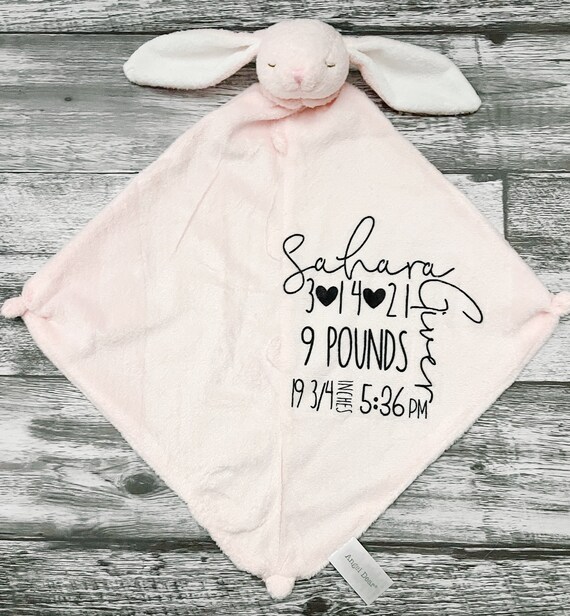 Personalized lovey sale