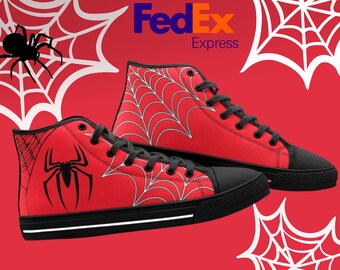 Spiderman Jordans | Etsy
