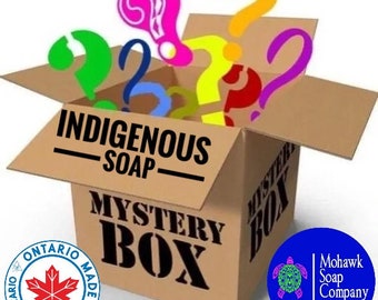 Indigenous Soap Mystery Box | Large Bars | Vegan | Indigenous Made | Waste Free | Mohawk Soap Company