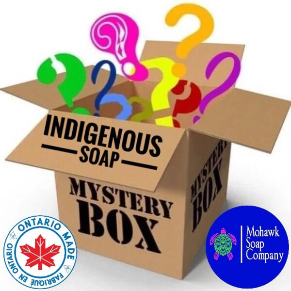 Indigenous Soap Mystery Box | Large Bars | Vegan | Indigenous Made | Waste Free | Mohawk Soap Company