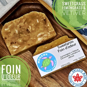 Sweetgrass Soap | Lemongrass Vetiver