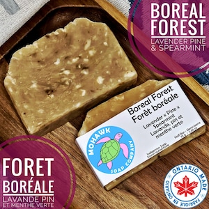 Boreal Forest Soap | Lavender Pine Spearmint