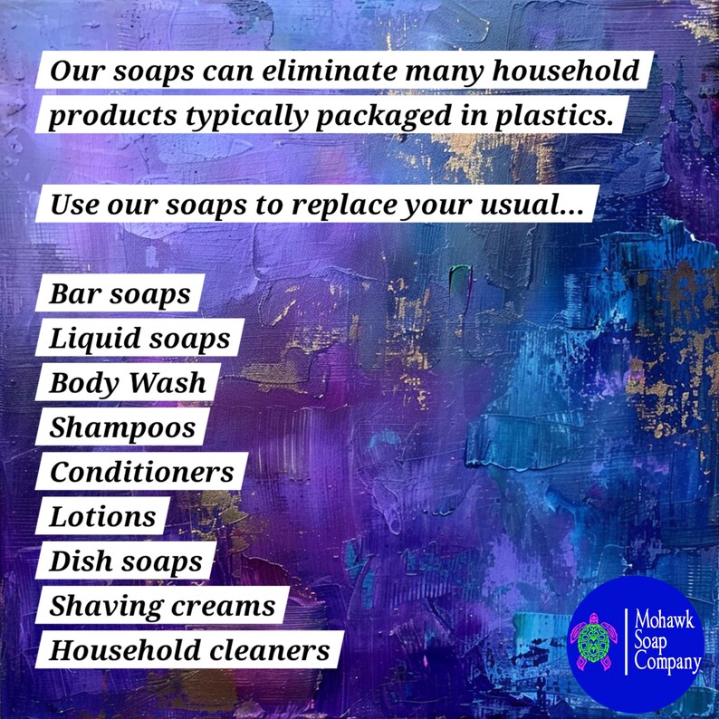 Unscented Soap Gift Set 5 Fullsize Bars of Unscented Indigenous Soap