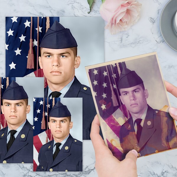 Photo Restoration Etsy