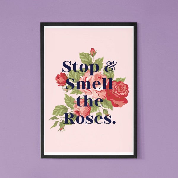 Smell Roses Etsy