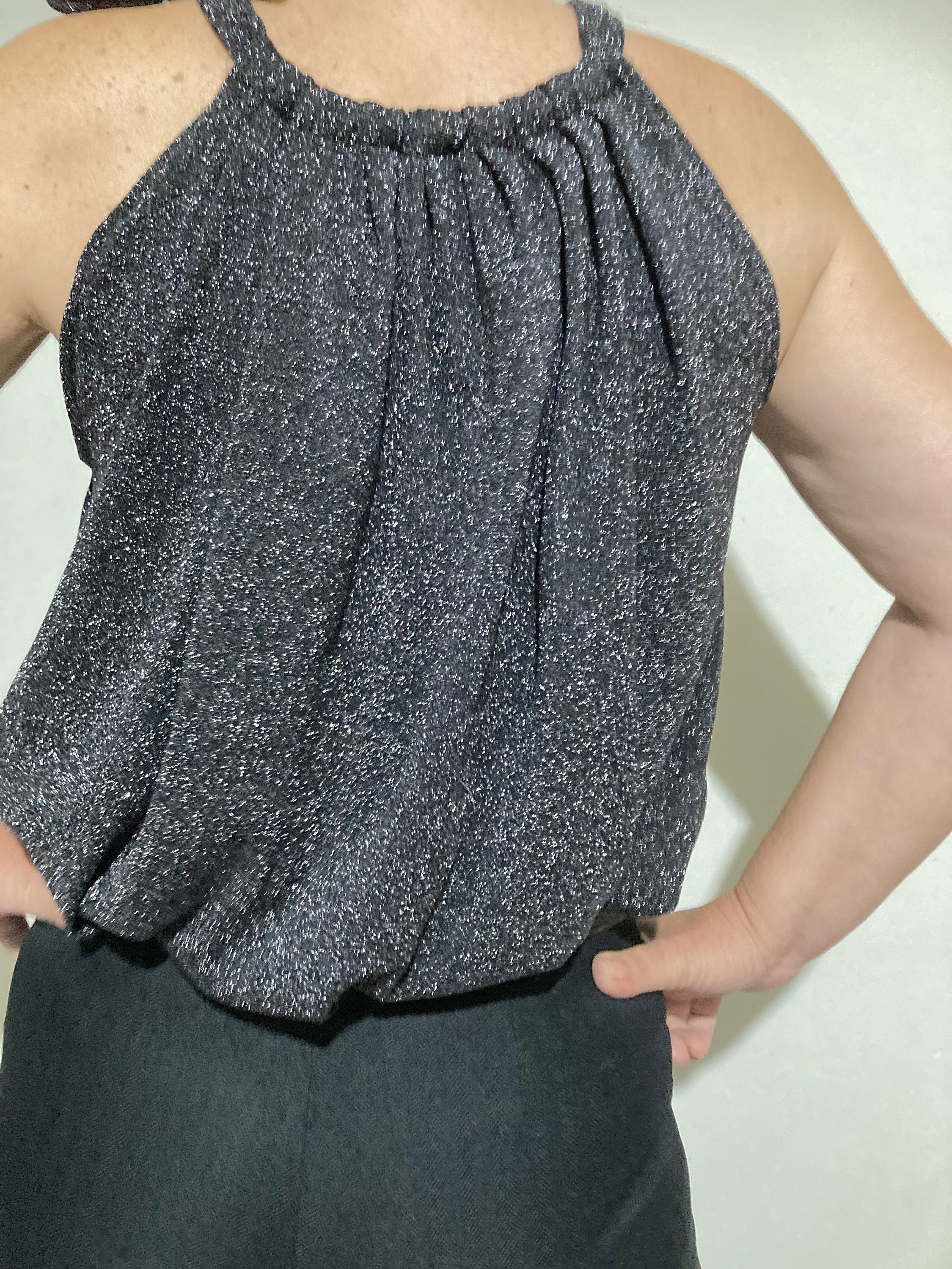 How to Sew Easy Halter Top PDF Sewing Pattern Tutorial Etsy