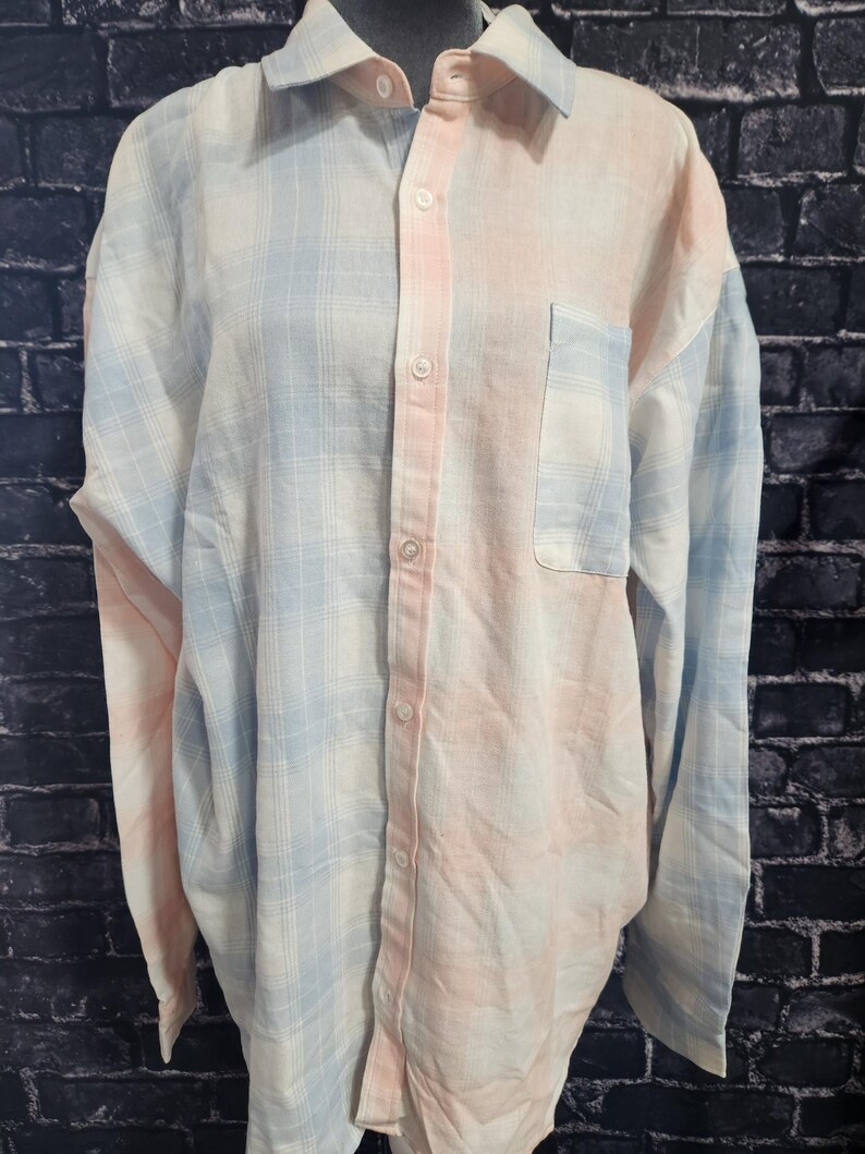 Life is Good Multi Colored Button up Shirt Flower Floral Oversized Etsy