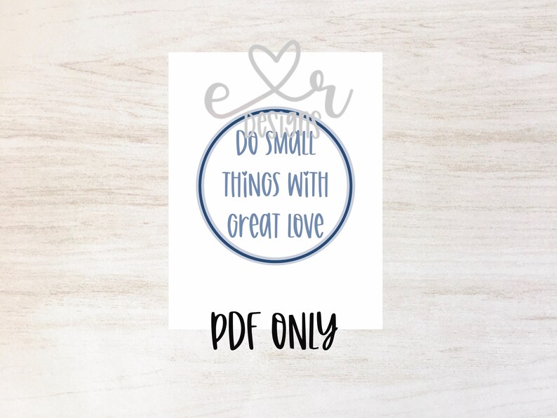 Mother Teresa Quote Wall Art / Catholic Home Decor - Etsy