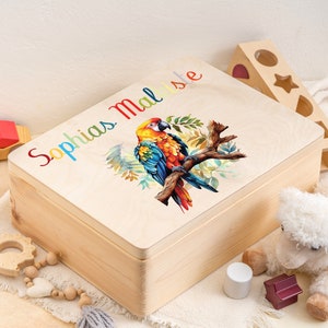 Baby memory box Personalized memory box, memory box baby, gift, baby gift baby, birth, wooden box, baptism gift