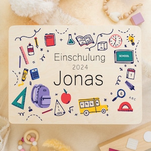 Boîte à souvenirs personnalisée pour la rentrée | Inscription | Cadeau d'adieu garderie maternelle | Cadeau pour les enseignants et les éducateurs