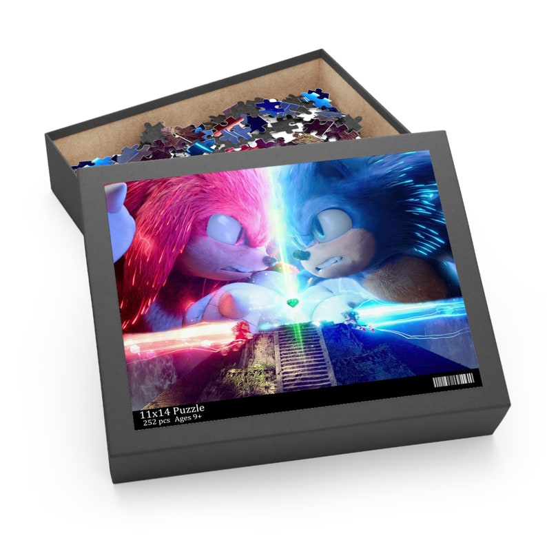 Sonic & Knuckles Puzzle 120 252 500piece Etsy