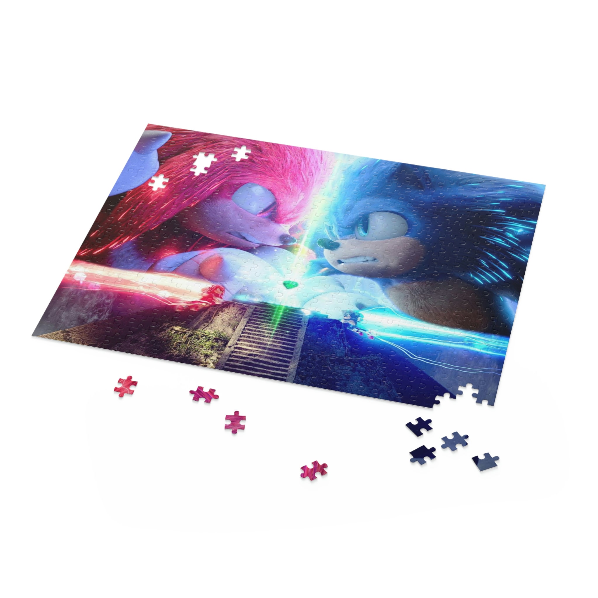 Sonic & Knuckles Puzzle 120, 252, 500piece Etsy