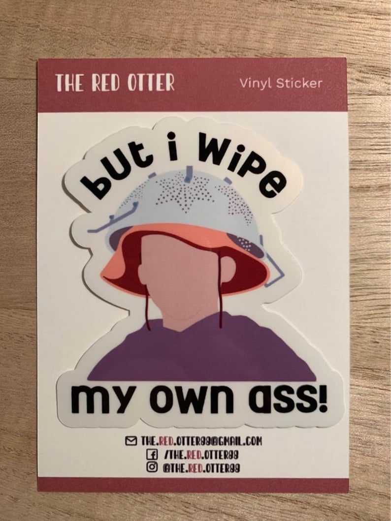 But I Wipe My Own Ass Sticker Big Daddy Frankenstein Movie - Etsy