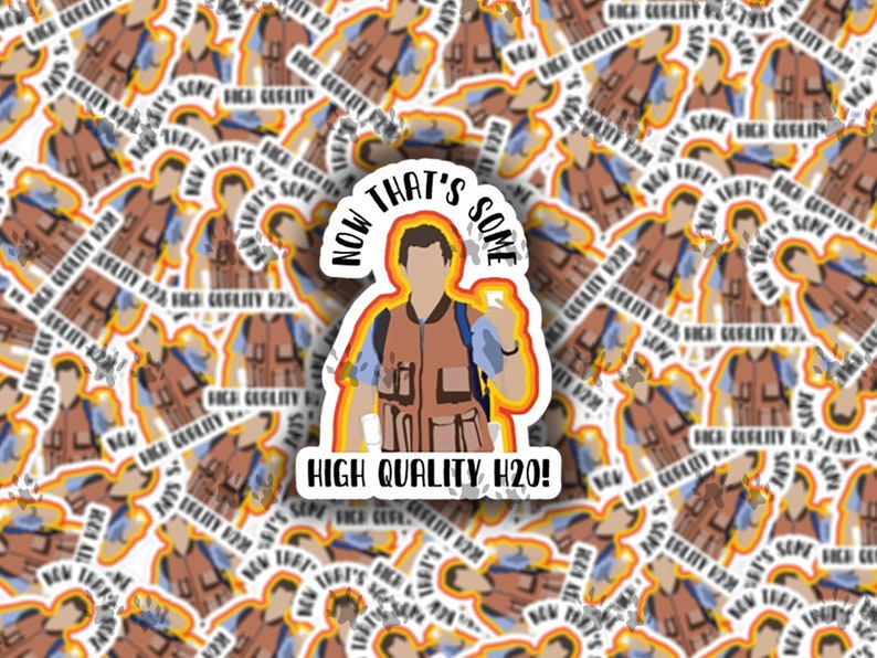 Now Thats Some High Quality H20 Sticker Waterboy Sticker Etsy India