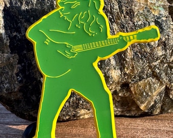 John Deere “Hey Mama” Billy silhouette pin